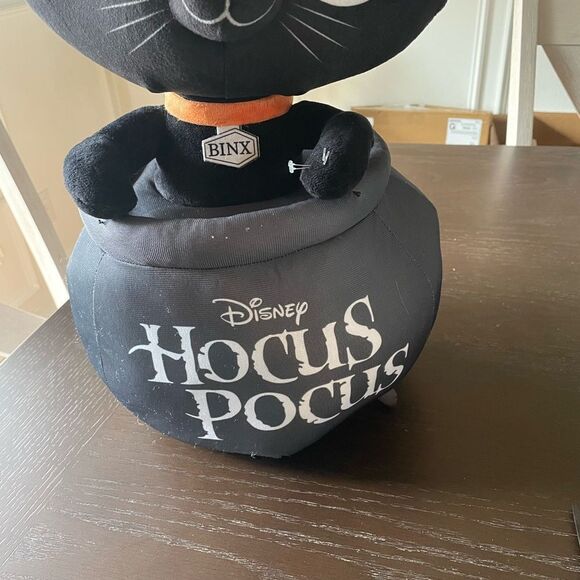 Disney Huge Hocus Pocus Brix Cat in a Cauldron Plush Hocus Pocus Decor - Picture 13 of 13